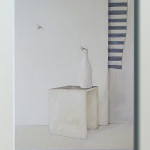 Anu Trzepańska, "Off White", olej na płótnie, 55 x 38 cm, cena: 1 100 zł