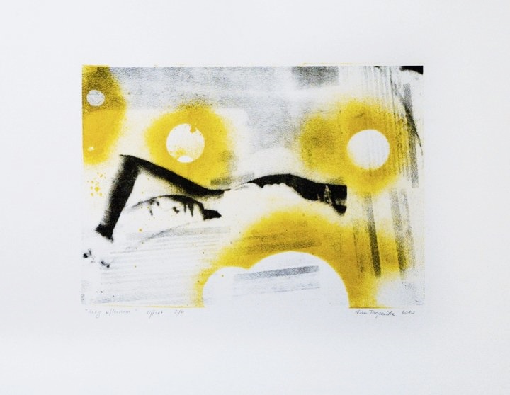 Anu Trzepańska, "Lazy afternoon", offset na papierze, 26 x 35 cm, cena: 430 zł